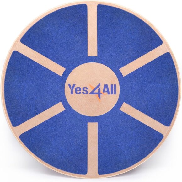 Versatile Wooden Wobble Balance Board, Balance Trainer for Mobility Training, St - Picture 1 of 6